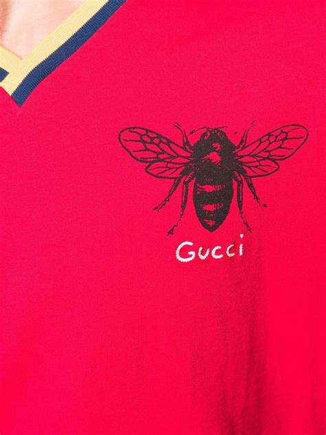 gucci mens bee shirt